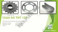 KIT CHAINE pour Benelli TNT 125 (E4) (M0) 2020
