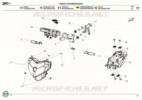 PHARE ET TABLEAU DE BORD  125 benelli-moto 2021 TNT 125 (E5) (M1) 35