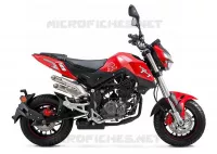 CADRE ROUGE  125 benelli-moto 2019 TNT 125 ABS (L7-M0) 1