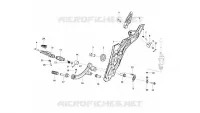 REPOSES PIEDS DROIT  302 benelli-moto 2017 BN 302 ABS (L7-L9) 34