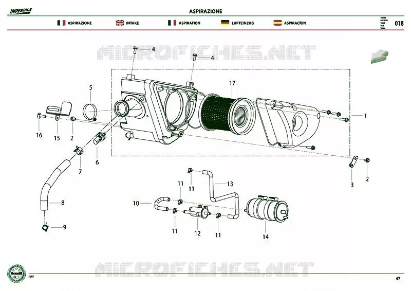ADMISSION Benelli moto 400 2019 IMPERIALE 400 (E4) (L9-M0)  IMPERIALE 400