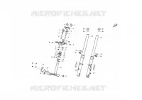 FOURCHE AVANT  400 benelli-moto 2021 IMPERIALE 400 (E5) (M1) 21