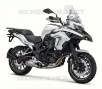 WHITE (WS)  502 benelli-moto 2021 TRK 502 (E5) (M1) 2
