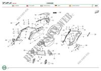 CARROSSERIE ARRIERE pour Benelli TRK 502 ABS (E4) (L7-M0) 2017