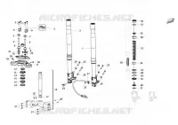 FOURCHE AVANT  502 benelli-moto 2017 TRK 502 ABS (E4) (L7-M0) 19
