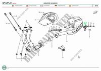 SYSTEME D'ECHAPPEMENT pour Benelli TRK 502 ABS (E4) (L7-M0) 2017