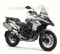 WHITE (WS)  502 benelli-moto 2021 TRK 502 X (E5) (M1) 2