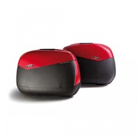 SIDE BAGS SHAD WITH MOUNTING KIT (RED)-Benelli