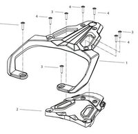KIT POIGNEE ARRIERE TRK BENELLI-Benelli