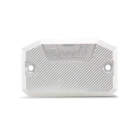 COUVERCLE POMPE FREIN AVANT ANODISE GRIS-Benelli